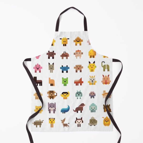 Item preview, style weird tiny pixelated animals designed and sold by filigreedigital.