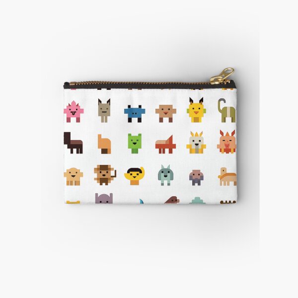 Item preview, style weird tiny pixelated animals designed and sold by filigreedigital.