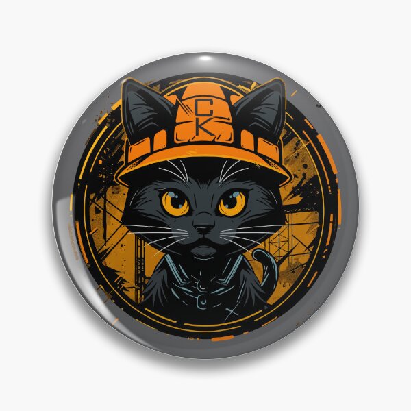 Item preview, Construction Foreman Kitten designed and sold by lawsonlee.