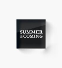 Sommer kommt Acrylblock