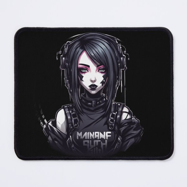 Item preview, Cyber Goth Girl, Dark, Cyberpunk designed and sold by Burn-Ego.