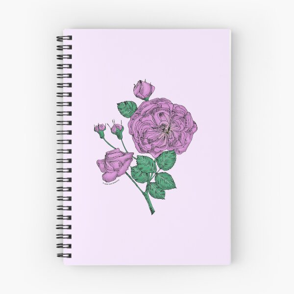 Item preview, Purple Rosette Rose Bloom Semi-Double 8-15 Petals In 2 Rows designed and sold by Rachael Taylor.