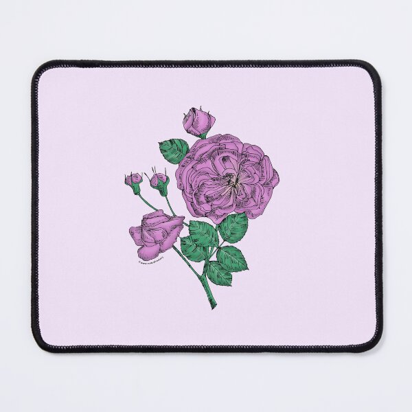 Item preview, Purple Rosette Rose Bloom Semi-Double 8-15 Petals In 2 Rows designed and sold by Rachael Taylor.