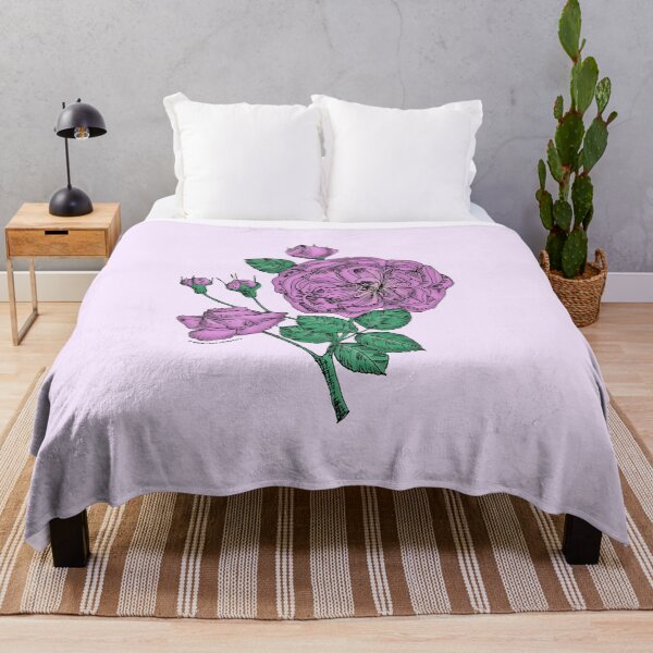Item preview, Purple Rosette Rose Bloom Semi-Double 8-15 Petals In 2 Rows designed and sold by Rachael Taylor.