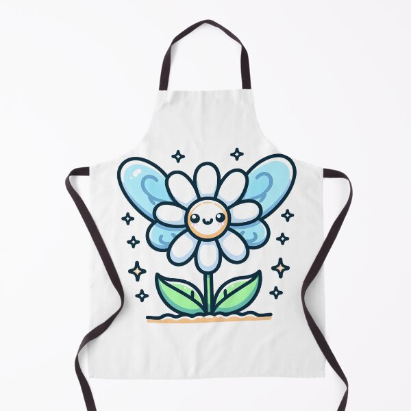 Item preview, Kawaii Flower With Butterfly Wings designed and sold by CanvasCutie.