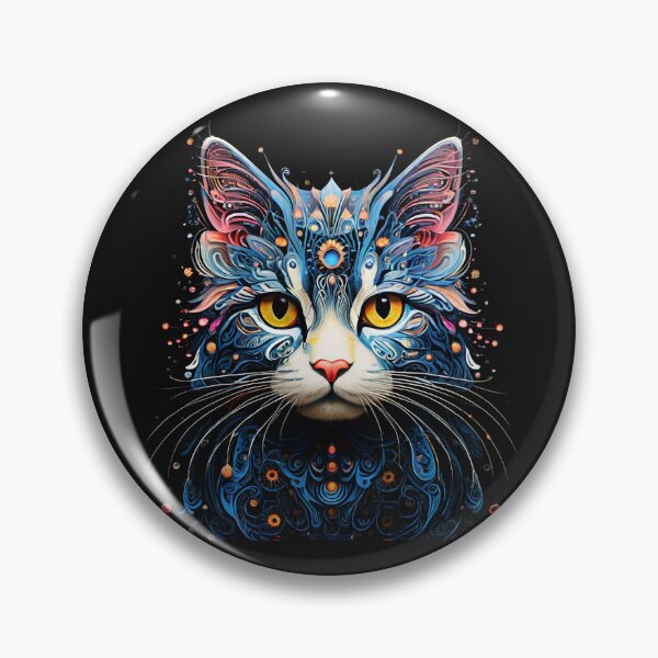 Item preview,  Cat Biga Psyscillic Art designed and sold by Uday24.