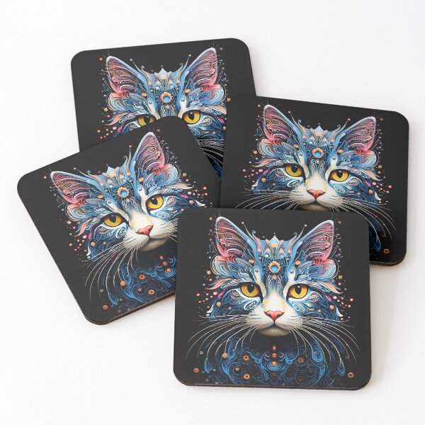 Item preview,  Cat Biga Psyscillic Art designed and sold by Uday24.