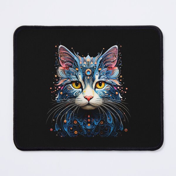 Item preview,  Cat Biga Psyscillic Art designed and sold by Uday24.