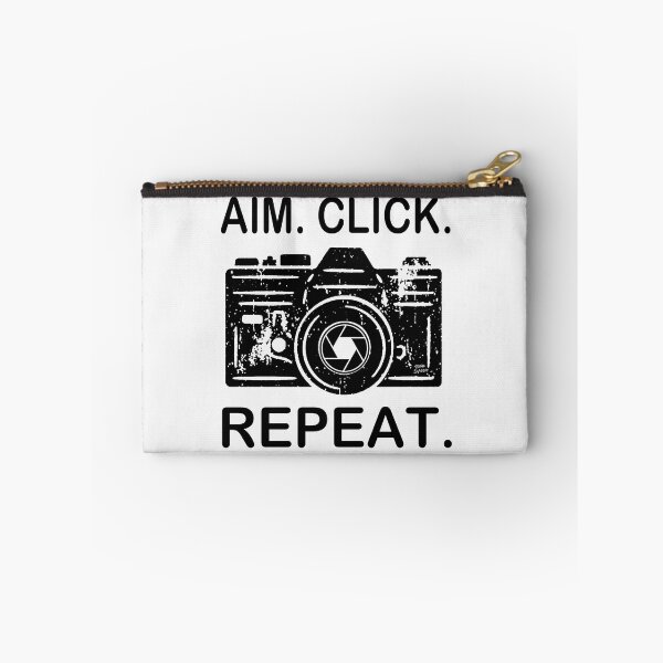 Item preview, Aim Click Reapeat; Photographer; designed and sold by StickerApe.