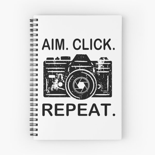 Item preview, Aim Click Reapeat; Photographer; designed and sold by StickerApe.