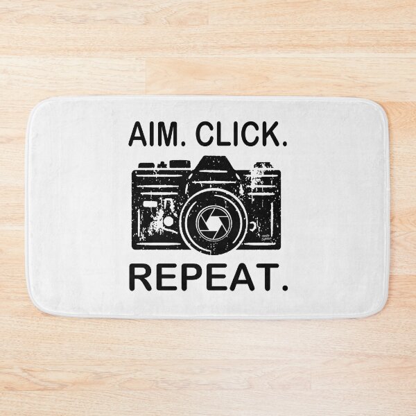 Item preview, Aim Click Reapeat; Photographer; designed and sold by StickerApe.