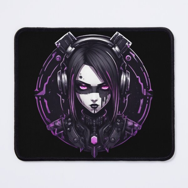 Item preview, Cyberpunk Goth Girl, Dark, Techno designed and sold by Burn-Ego.