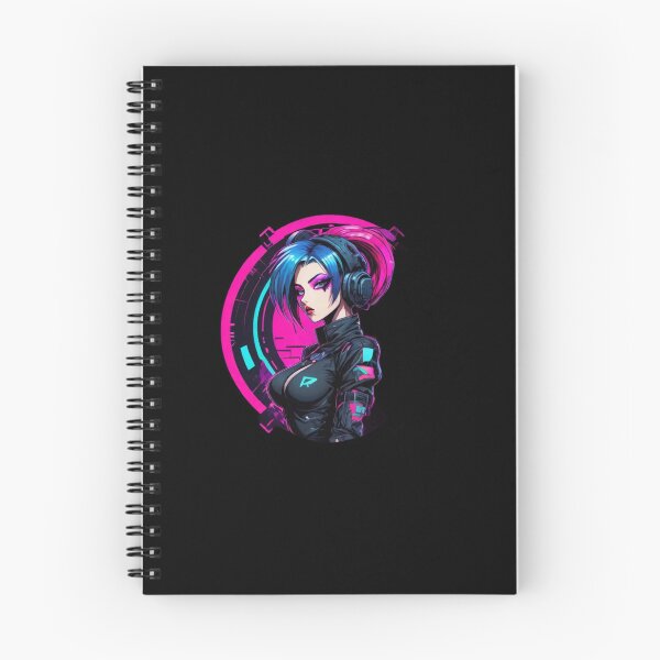 Item preview, Cyberpunk Street Girl, Dark, Pink designed and sold by Burn-Ego.