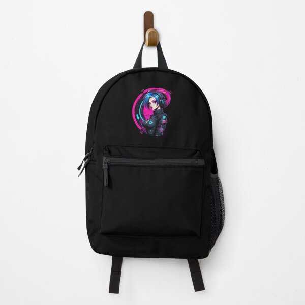 Item preview, Cyberpunk Street Girl, Dark, Pink designed and sold by Burn-Ego.
