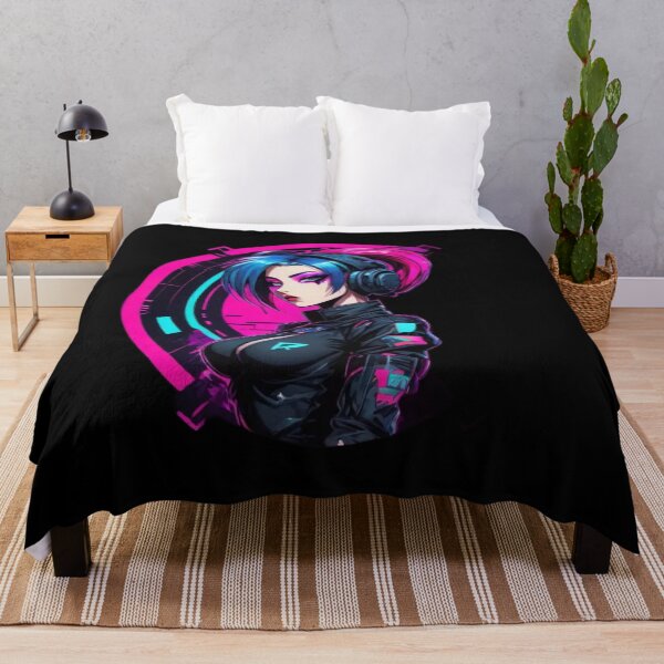 Item preview, Cyberpunk Street Girl, Dark, Pink designed and sold by Burn-Ego.