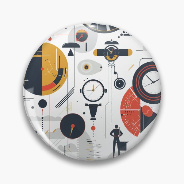 Item preview, futuristic time travel pattern minimal  designed and sold by jobreath.