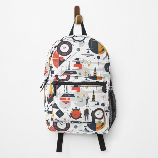 Item preview, futuristic time travel pattern minimal designed and sold by jobreath.