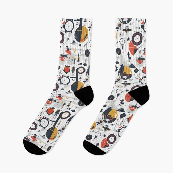 Item preview, futuristic time travel pattern minimal  designed and sold by jobreath.