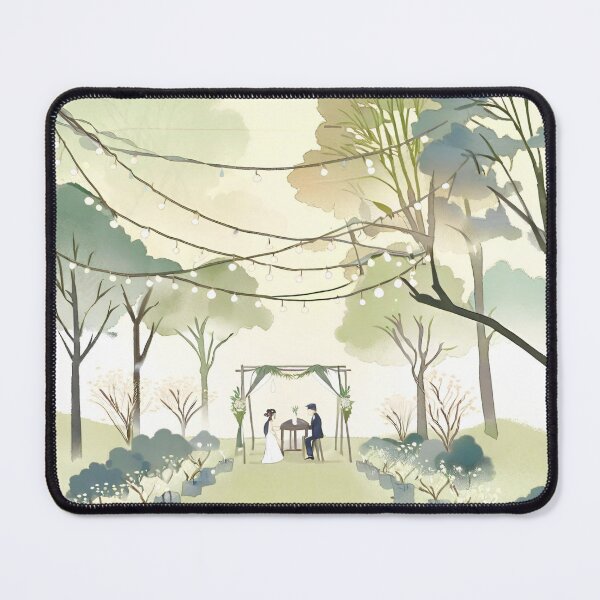 Item preview, Elegant Forest Outdoor Wedding at Sunset designed and sold by woohoohoo.