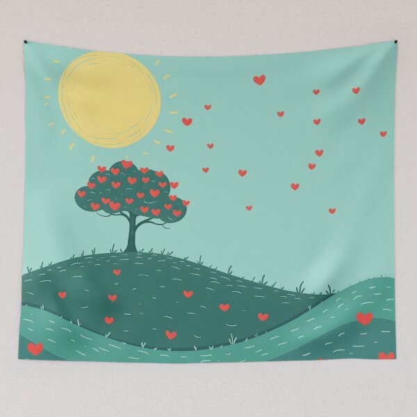Item preview, Blossoming Love: The Heart Tree designed and sold by unimuse.