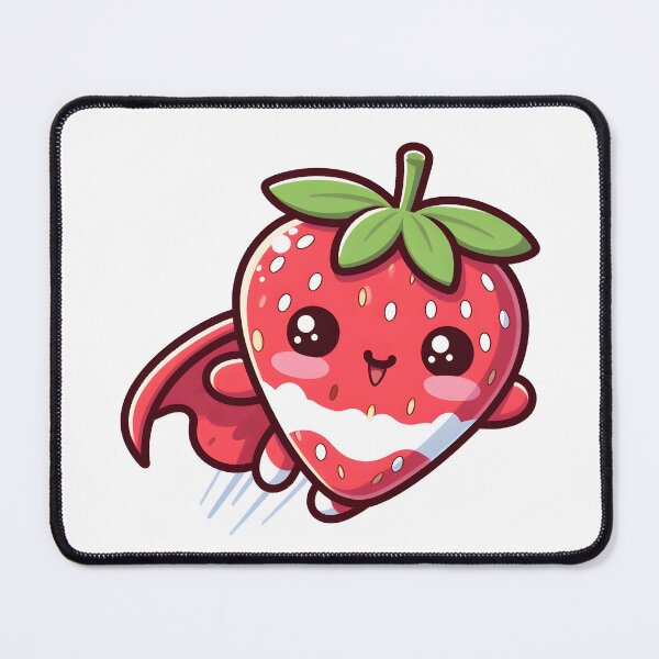 Item preview, Kawaii Strawberry With Cape designed and sold by CanvasCutie.