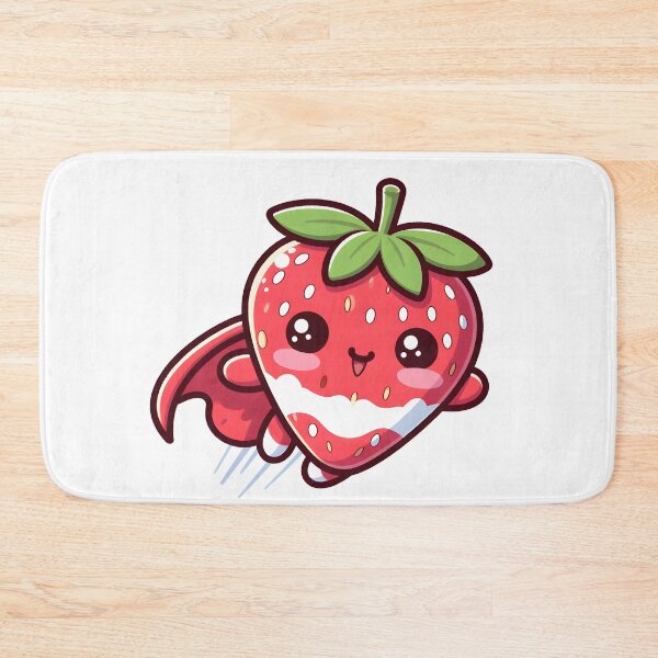 Item preview, Kawaii Strawberry With Cape designed and sold by CanvasCutie.