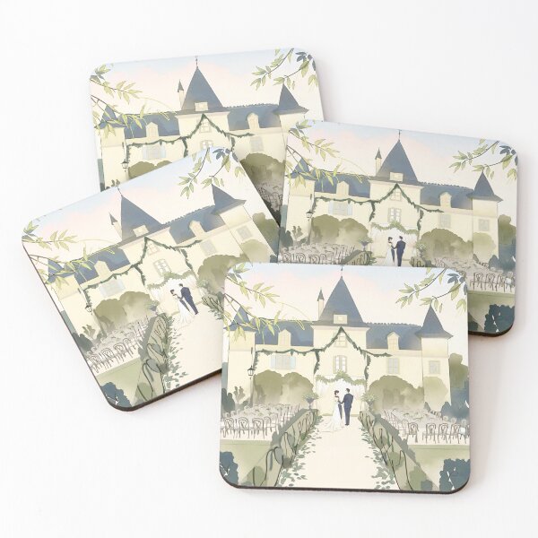 Item preview, Romance Outdoor Wedding at a French Chateau-style  designed and sold by woohoohoo.