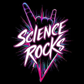 Artwork thumbnail, Electric Science Rocks Design by RuyaFab