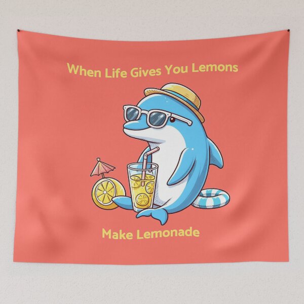 Item preview, Lemon Juice Dolphin designed and sold by LemuellTrends.