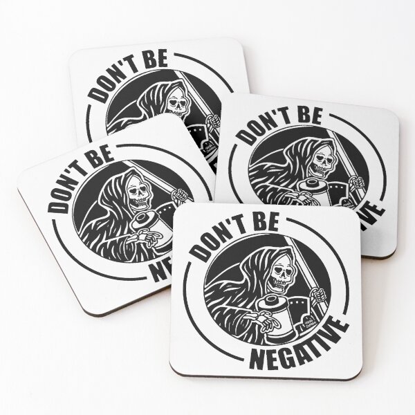 Item preview, Do Not Be Negative; Photographer; designed and sold by StickerApe.