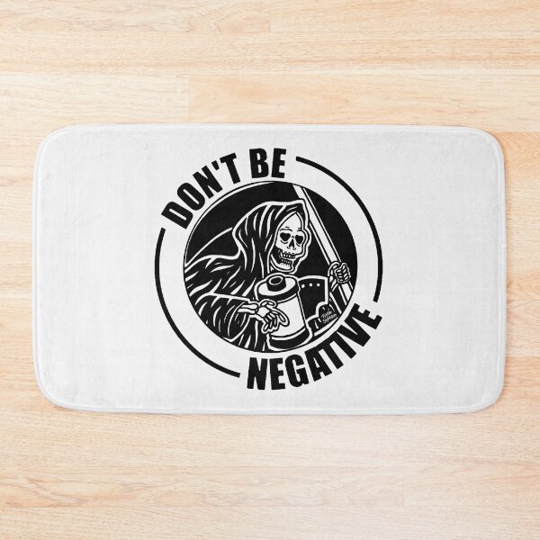 Item preview, Do Not Be Negative; Photographer; designed and sold by StickerApe.