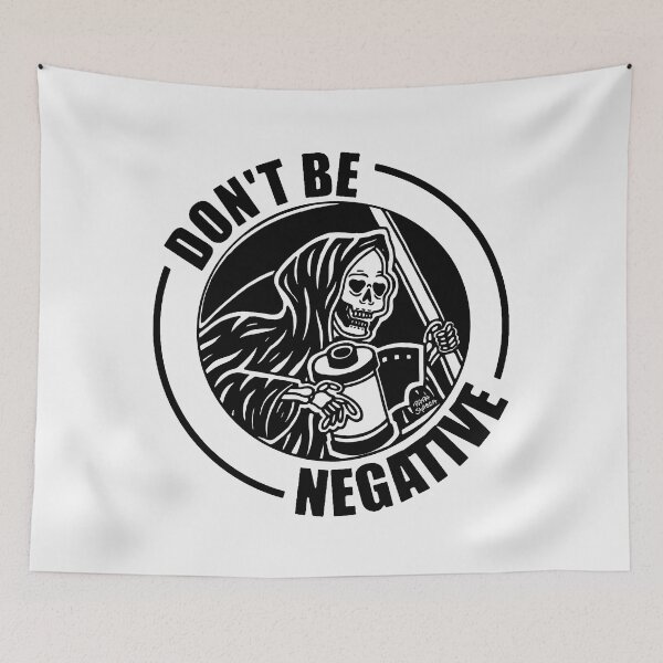 Item preview, Do Not Be Negative; Photographer; designed and sold by StickerApe.