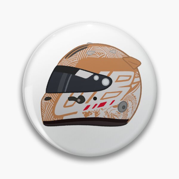 Item preview, Jenson Button 2024 Helmet  designed and sold by OriDraws.