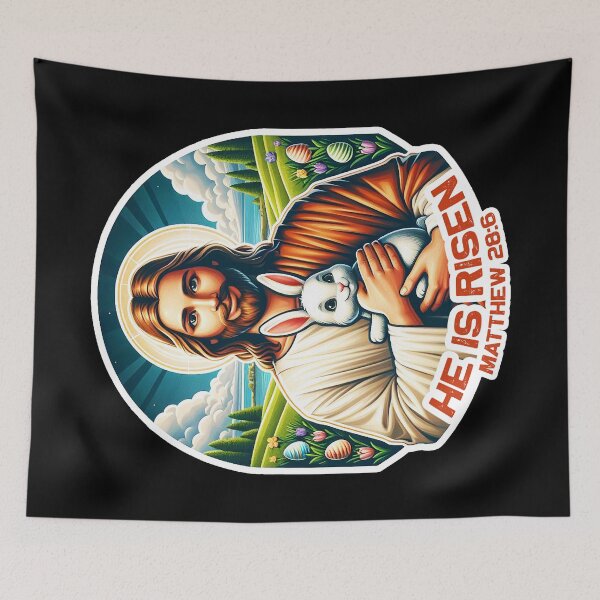 Item preview, Matthew 28:6 He Is Risen designed and sold by plushism.
