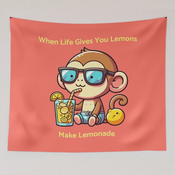 Item preview, Lemon Juice Monkey designed and sold by LemuellTrends.