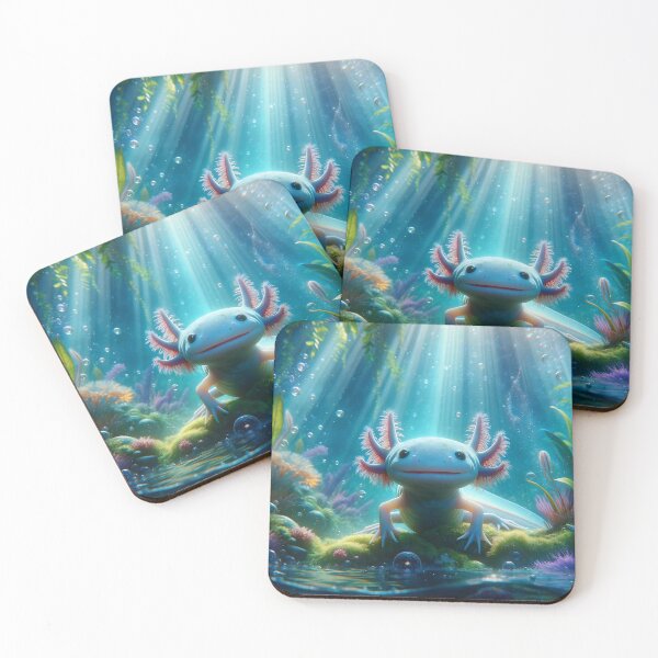 Item preview, Aquatic Mysticism: The Magic of the Axolotl designed and sold by ArtemioVisions.