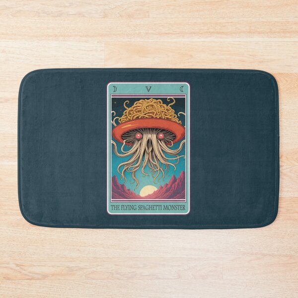 Item preview, Fun tarot card (#05): The Flying Spaghetti Monster [Create a set!] designed and sold by SolidEarthArt.