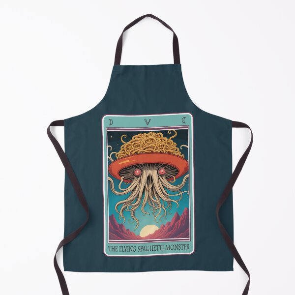 Item preview, Fun tarot card (#05): The Flying Spaghetti Monster [Create a set!] designed and sold by SolidEarthArt.