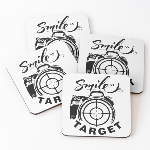 Item preview, Smile Target; Photographer; designed and sold by StickerApe.
