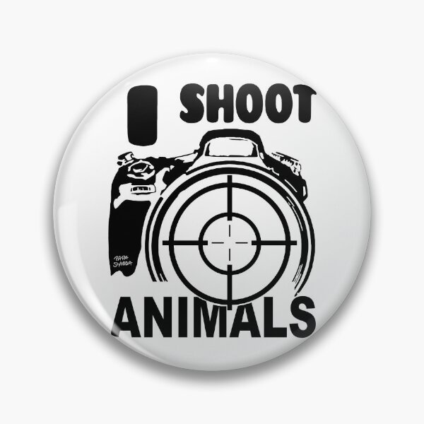 Item preview, I Shoot Animals; Photographer; designed and sold by StickerApe.