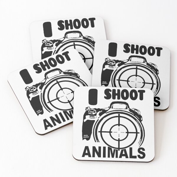 Item preview, I Shoot Animals; Photographer; designed and sold by StickerApe.