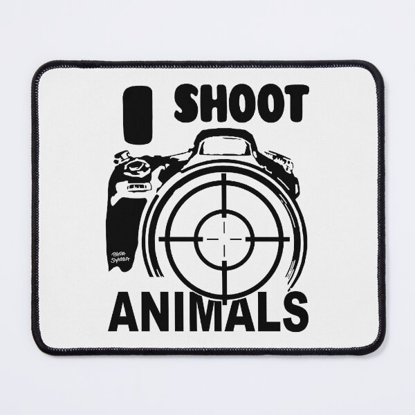 Item preview, I Shoot Animals; Photographer; designed and sold by StickerApe.