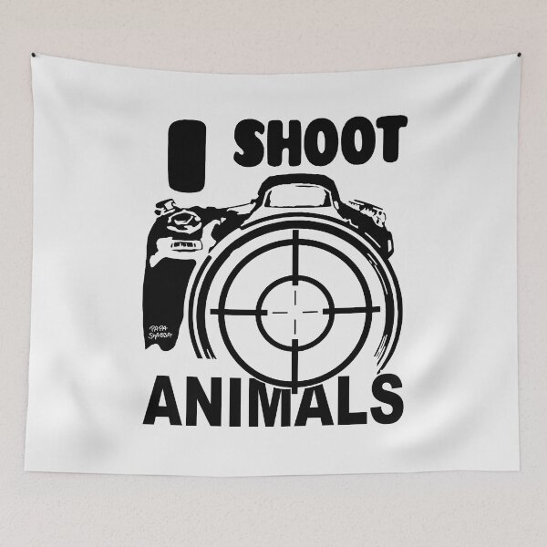 Item preview, I Shoot Animals; Photographer; designed and sold by StickerApe.