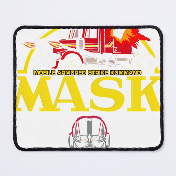 Item preview, Mask Mobile Armored Strike Kommand Retro 80S Cartoon designed and sold by ErdmannHoff.