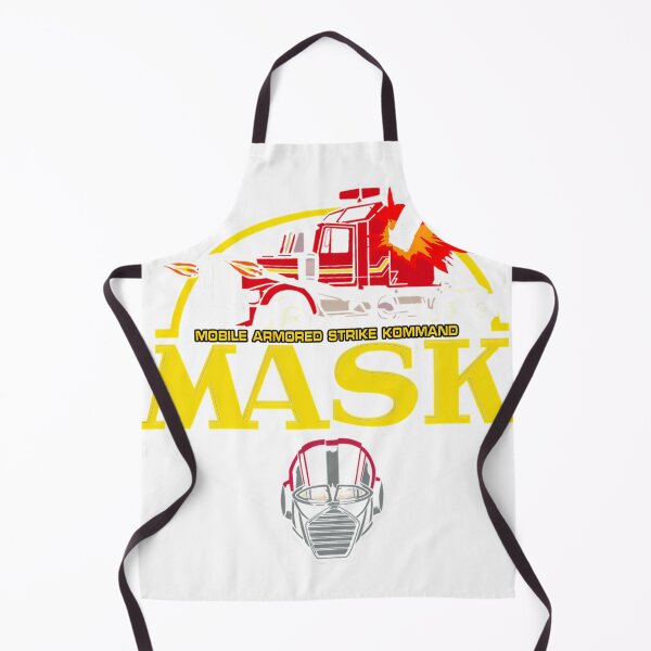 Item preview, Mask Mobile Armored Strike Kommand Retro 80S Cartoon designed and sold by ErdmannHoff.