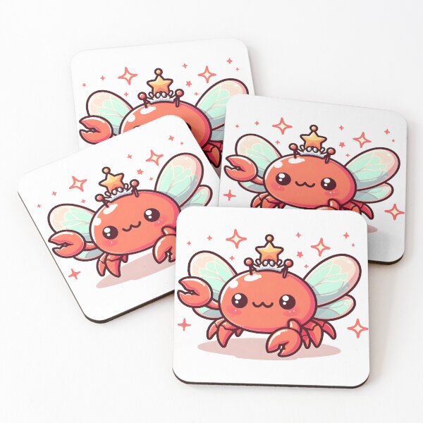 Item preview, Kawaii Crab: A Fairy Costume And Wings designed and sold by CanvasCutie.