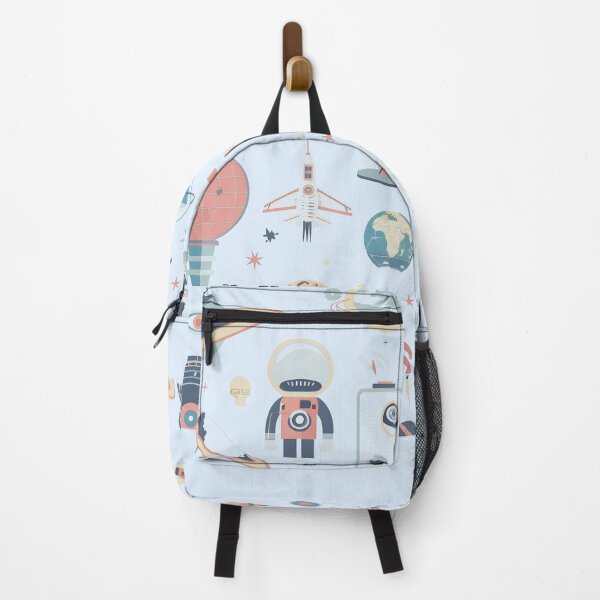 Item preview, flat minimal pattern futuristic characters time travel designed and sold by jobreath.