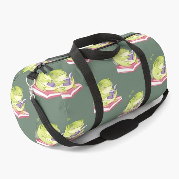 Item preview, Cute Watercolor Frog Reading a Book  designed and sold by FarmOfCuties.