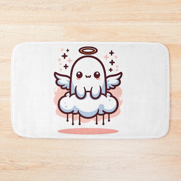 Item preview, Kawaii Gentle Banshee With A Fluffy Cloud designed and sold by CanvasCutie.