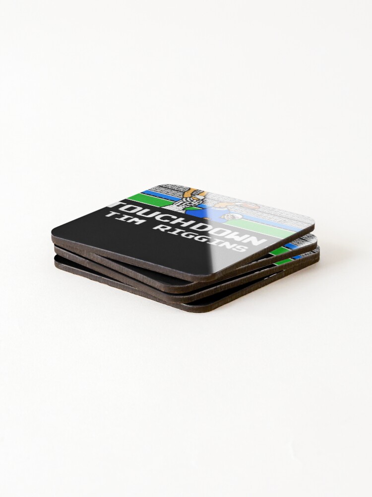 Thumbnail 4 of 5, Coasters (Set of 4), Tecmo Tim Riggins Touchdown designed and sold by ThomHolme.